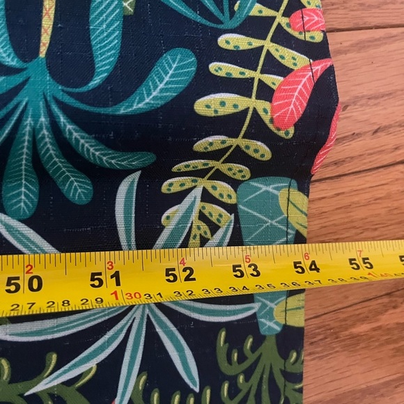 [54*70”]Simons Maison Tropical Patterned Table Clothes Polyester-Set of 2 - Picture 2 of 5